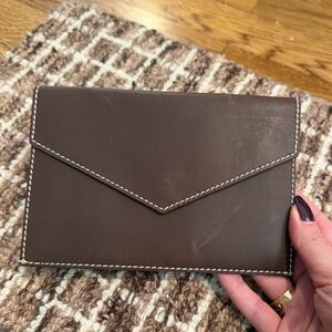 Leather Envelope Pouch